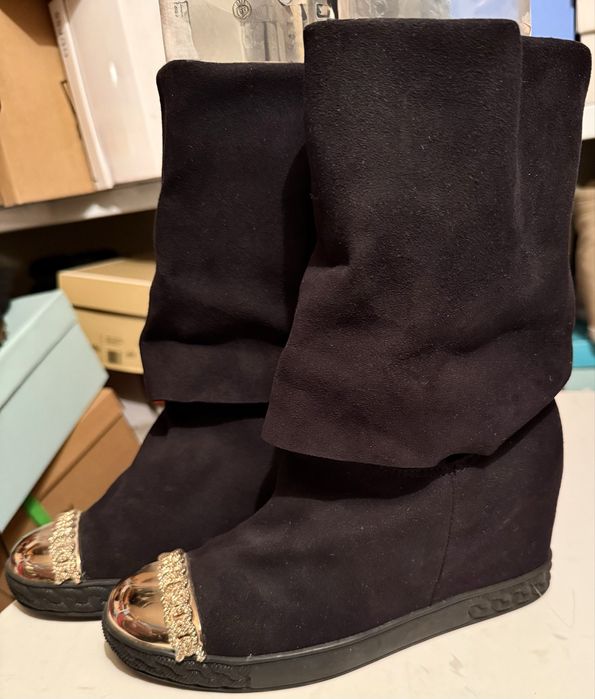 Ботуши на платформа