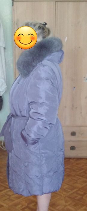 Зимний пуховик, р-р 54-56