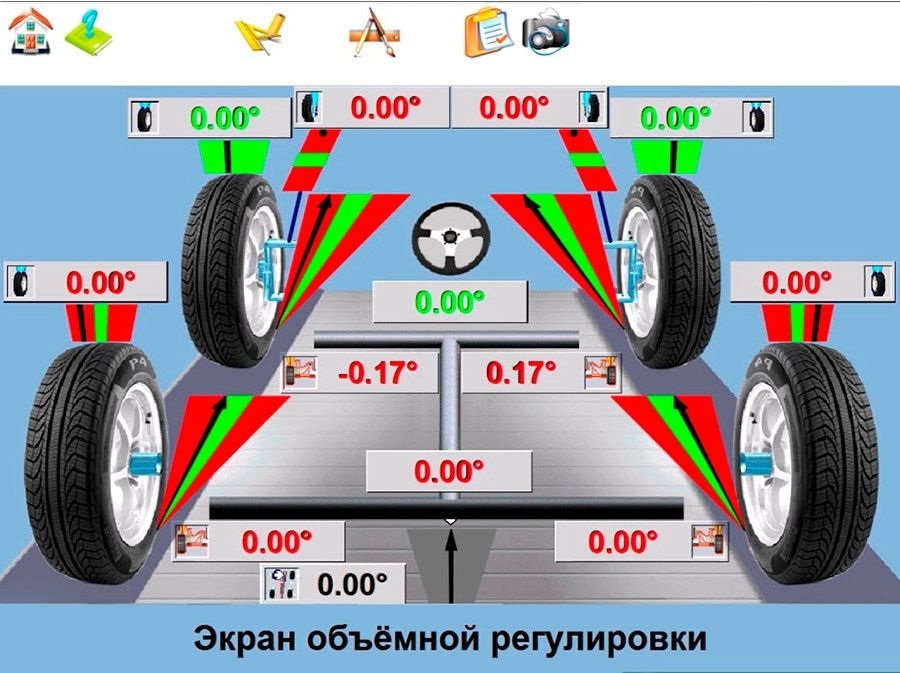 Сход-развал ВАЗ в Тюмени