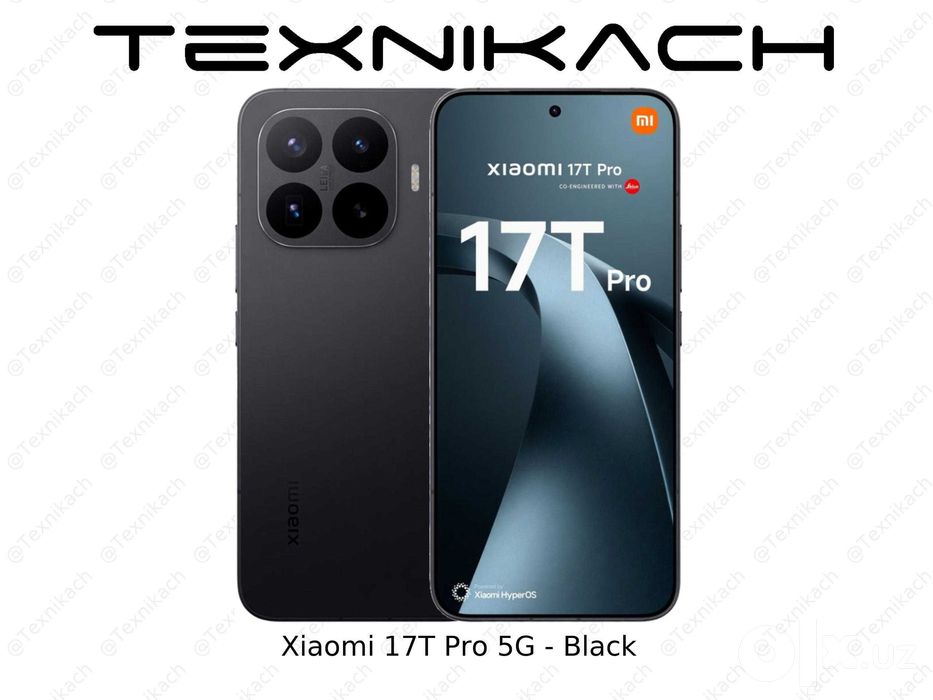 Xiaomi 17T Pro 5G • Yetkazib berish • Tekshirib to‘lash
