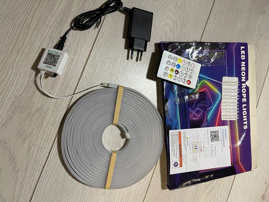 Banda led RGB 6m siliconata waterproof impermeabila