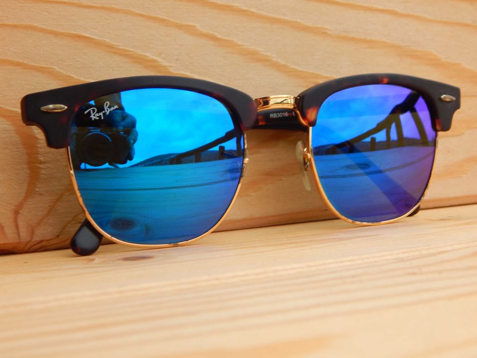 Ray-Ban Clubmaster RB3016 1145/17 51[]21 3N Слънчеви Очила Оригинал