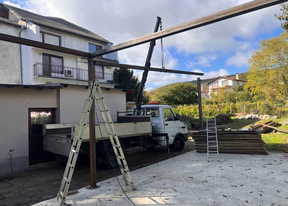 Транспортни услуги! самосвал с кран (ХАМАЛСКИ УСЛУГИ),ИЗВОЗВА