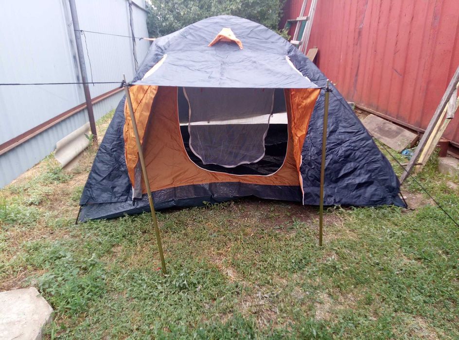 Палатка туристическая, подарок ТШО.