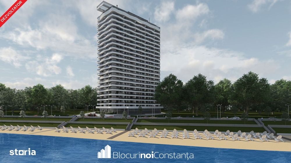#TVA inclus: Apartament 2 camere la mare | Olimp Tower- Alpha Builders