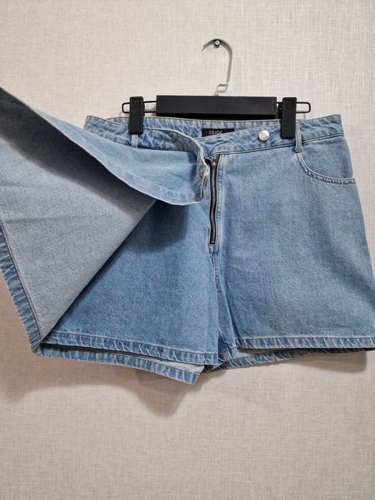 Джинсовые шорты- юбка