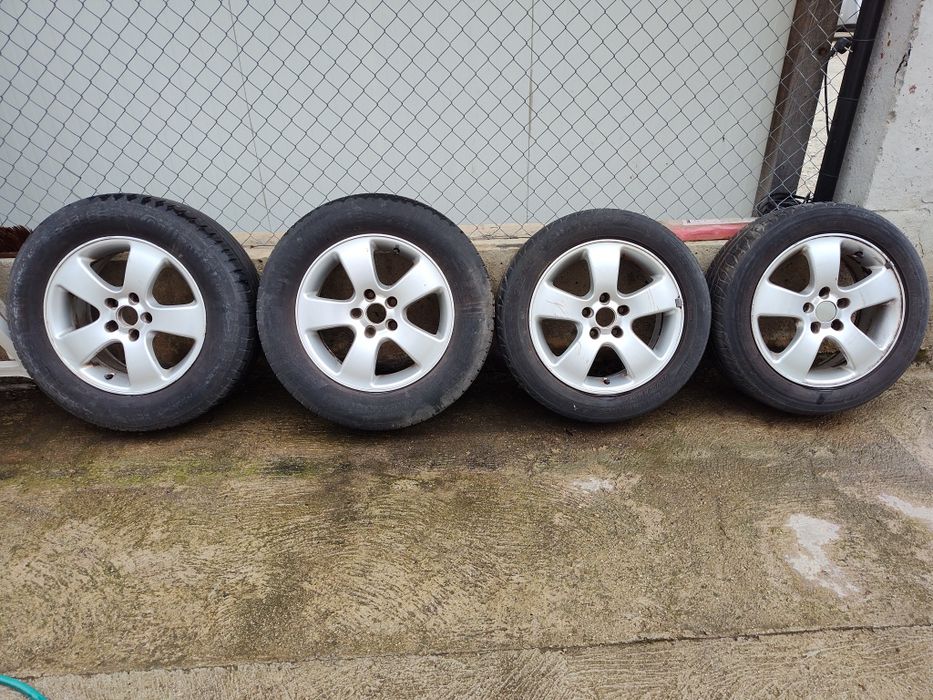 Лети джанти 16" 5х112  с 4 бр. летни гуми за VW, Audi, Skoda