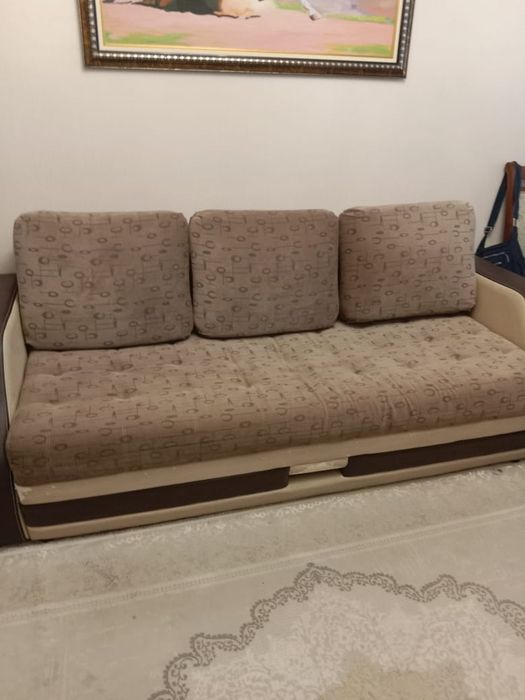 3 раскладных дивана за 100 тыс тг