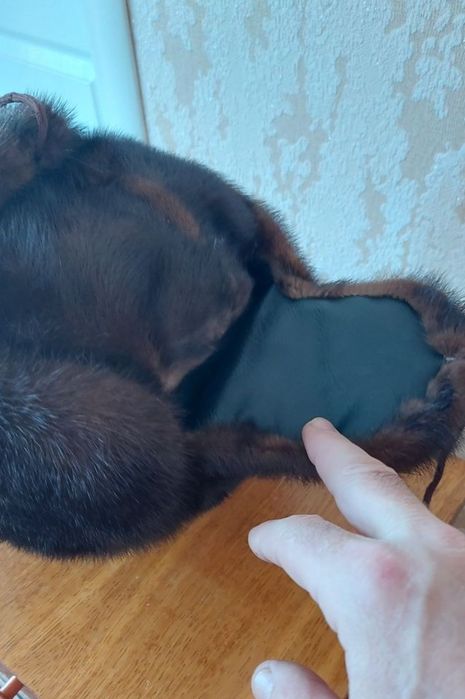 Продам шапку норковую