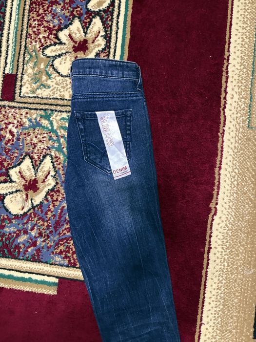 Джинсы slim узкие