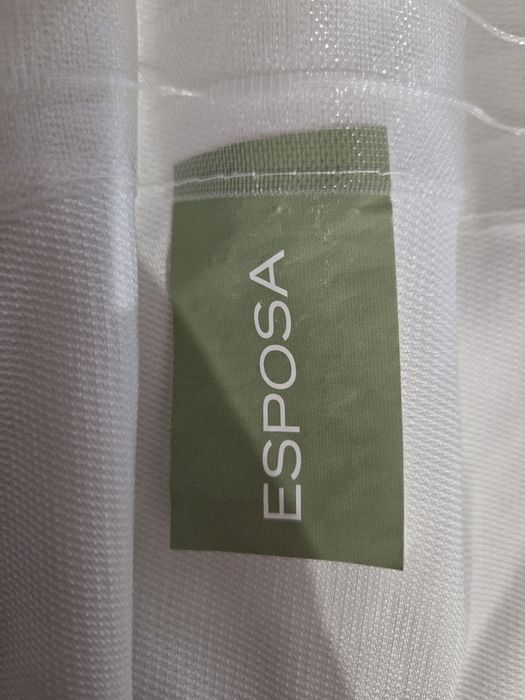 Бели завеси 2 броя с перделик