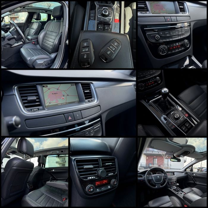 Peugeot 508 2.0 HDI Allure / Panoramic/HeadUp/Bi-Xenon/Navi/Piele