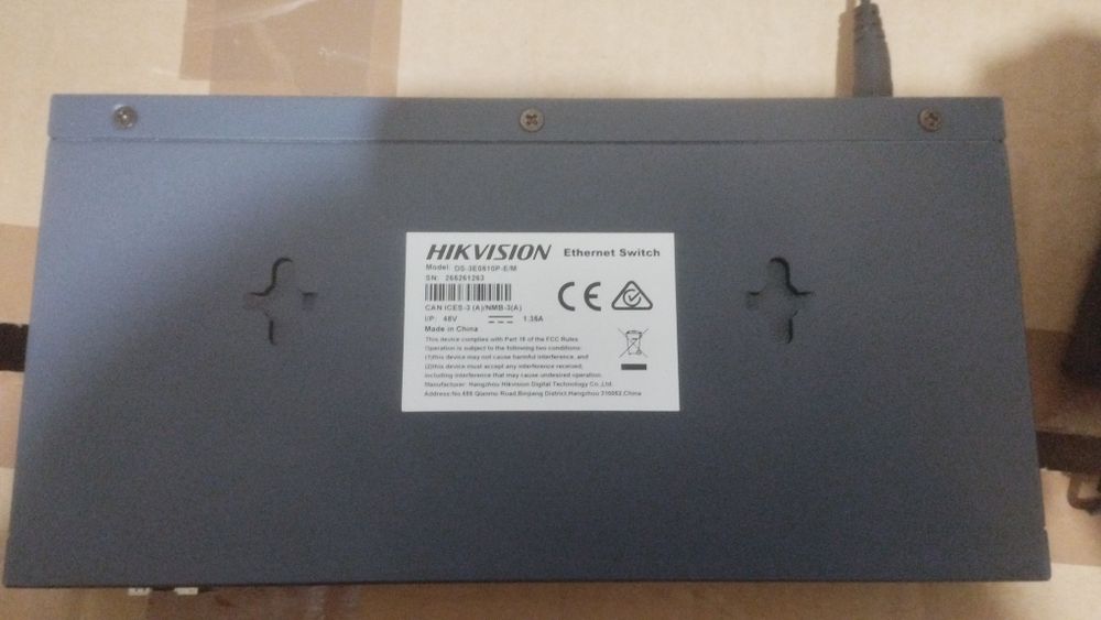 Коммутатор Hikvision DS-3E0510P-E/M