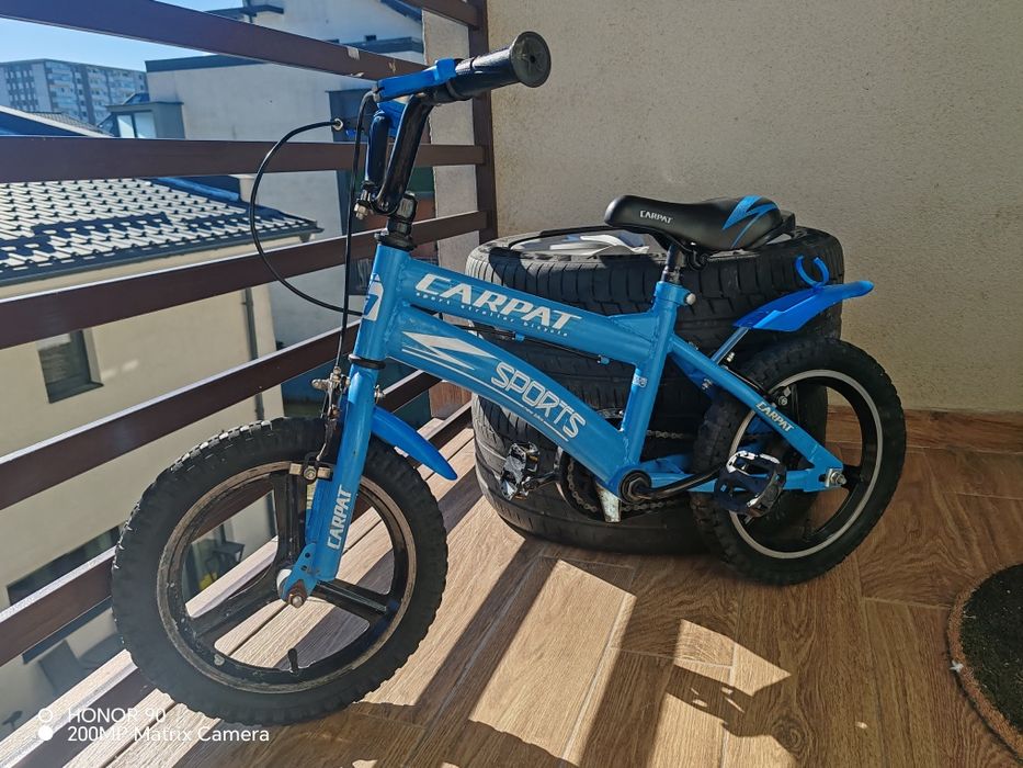 Bicicleta Carpat 14 inch+casca