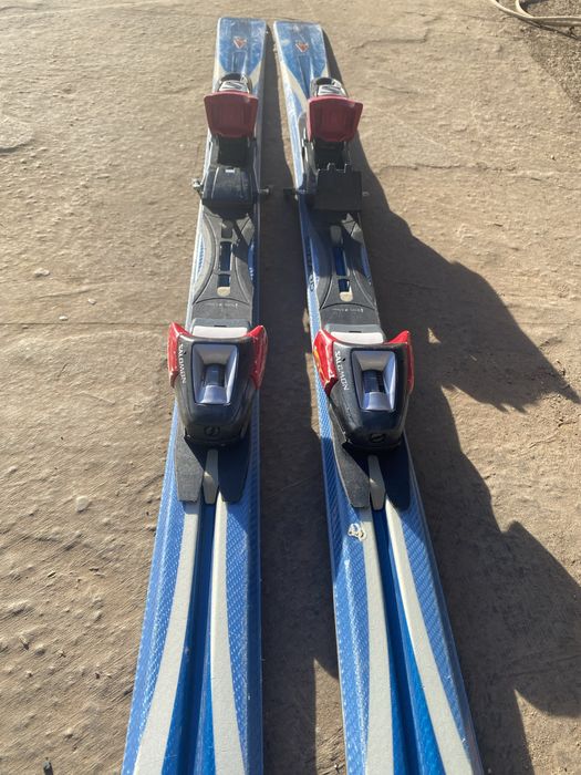 Ски с автомати solomon  175 см