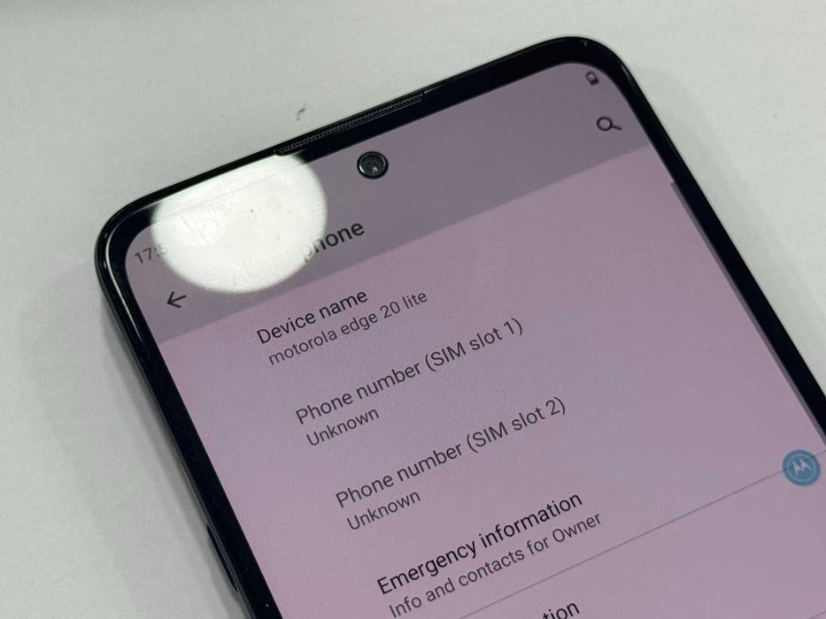 Motorola Edge 20 Lite 5G 128GB 8GB RAM Dual