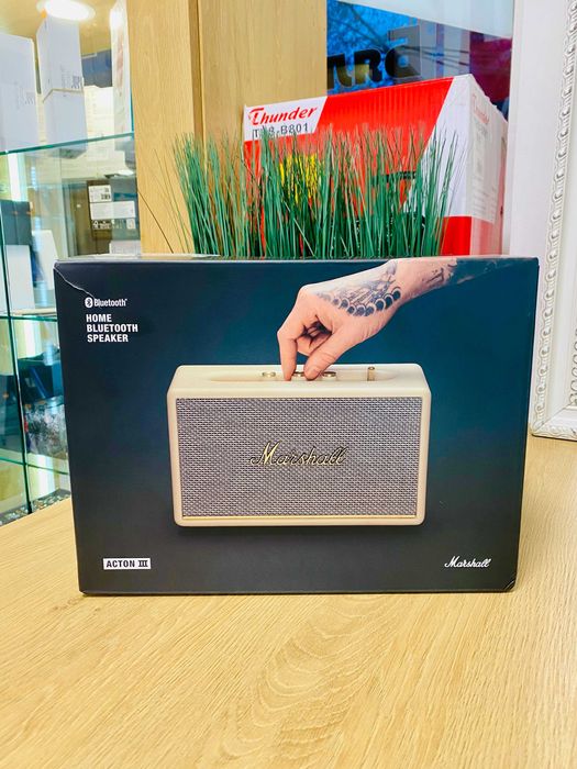 ЧИСТО НОВА !!! Аудио система MARSHALL ACTON III, Cream