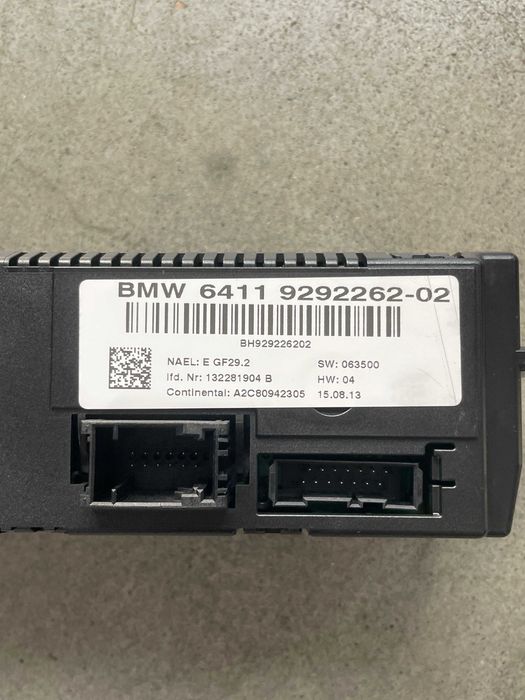 Panou climatronic Bmw seria 1 E81/87, 3 E90/E91, X1 E84 cod 9292262