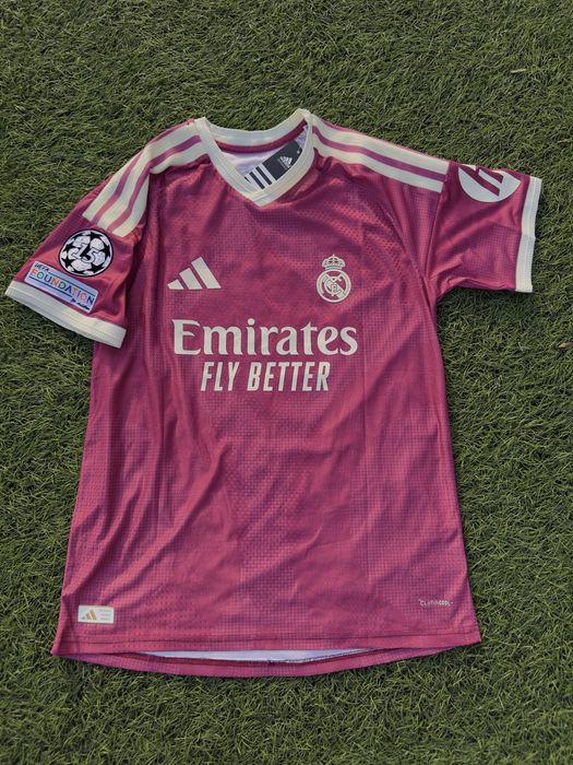 Real Madrid Away Champions League 26/27 Mbappe Vini Jr Bellingham (S/M/L)