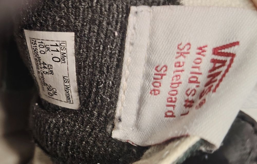 Vans Sk8 High Old Skool  marimea 44,5