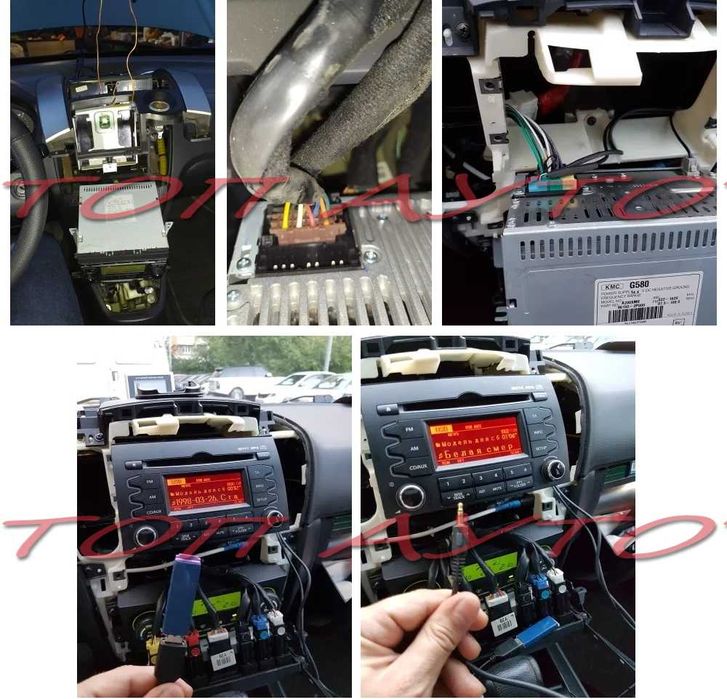 USB AUX 3,5мм Кабел 20пина За Киа Хюндай Kia Hyundai.