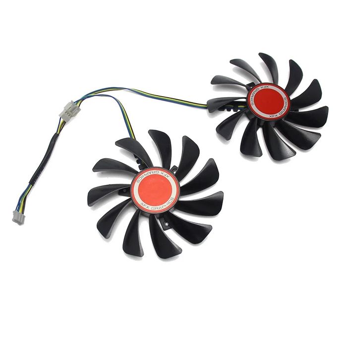 2 ventilatoare  fan XFX RX 95mm CF1010U12S