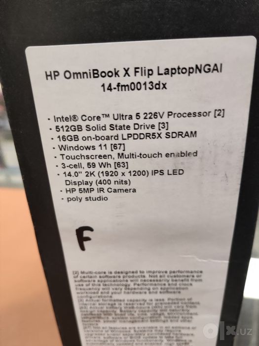 Hp OmnoBook X Flip