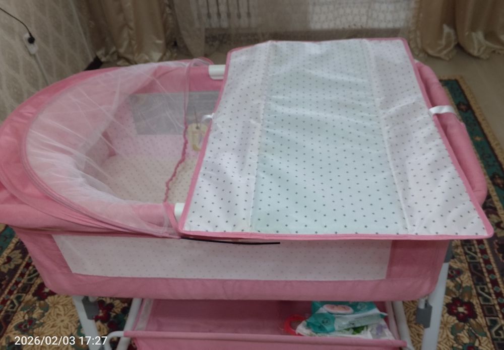 Манеж кровать качалка за 15.000