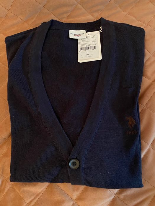 Cardigan U.S. Polo Assn. M·Nou cu etichetă·U.S. Polo Assn.