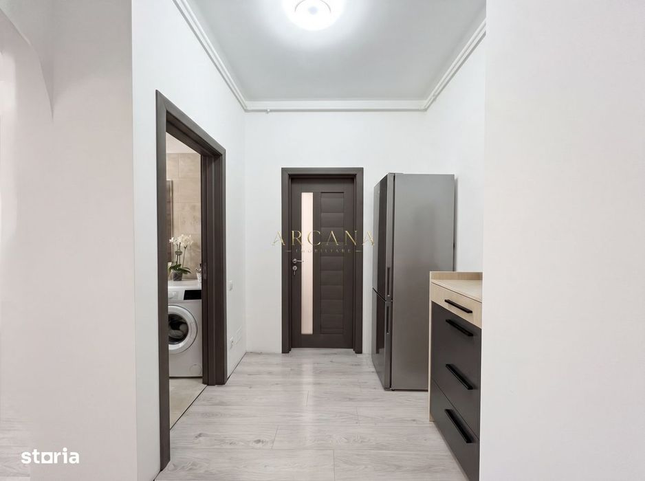 Apartament mobilat 3 camere bloc 2023 Semicentral