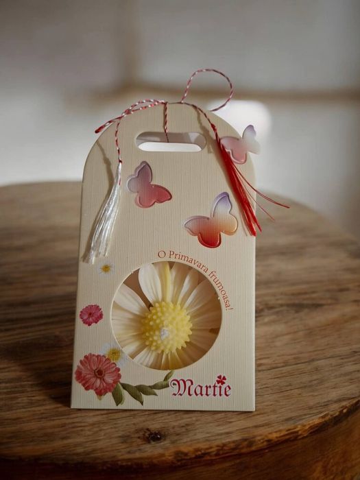 Mărțișoare din ceara de palmier