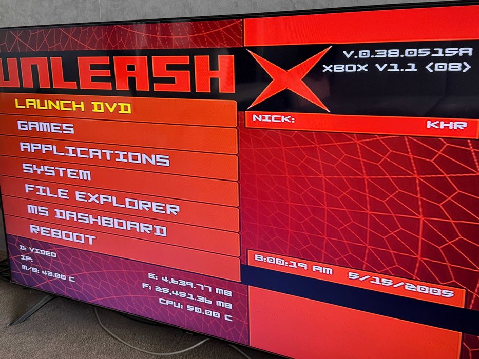 Xbox Original Crystal Edition 80GB 4 контролера