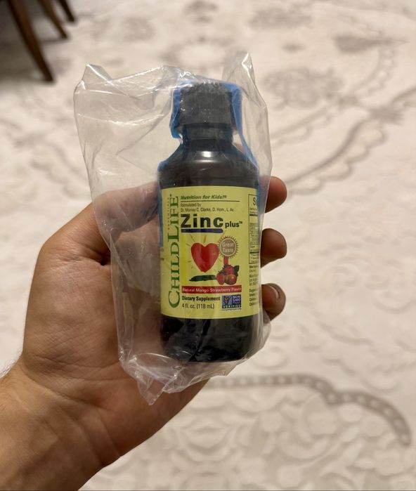 Childlife zinc plus 118ml. По самой дешевой цене