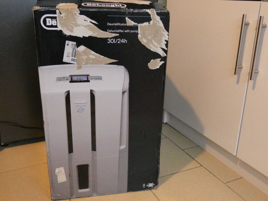 *НОВ* Delonghi Влагоуловител Обезвлажнител 30L/24h професионален