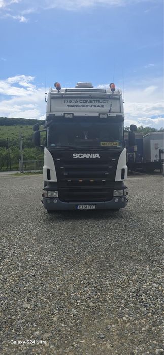 Vand sau schimb platforma Scania 16 t util