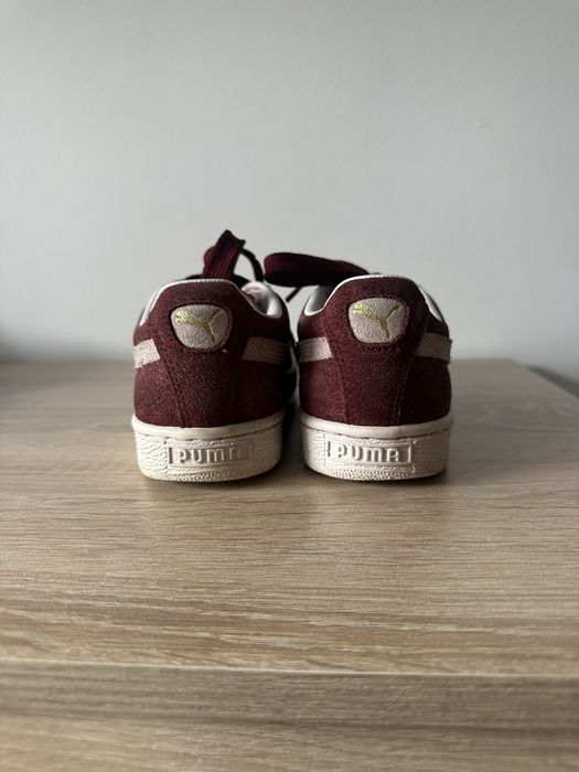 Puma suede-бордо
