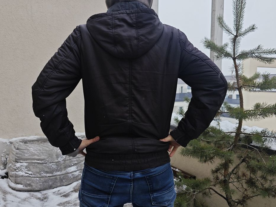 Geaca iarna Jack&Jones Denim black marimea  M 40
