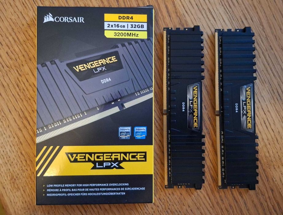 Kit RAM Corsair Vengeance LPX 32GB (2x16GB) DDR4 3200MHz
