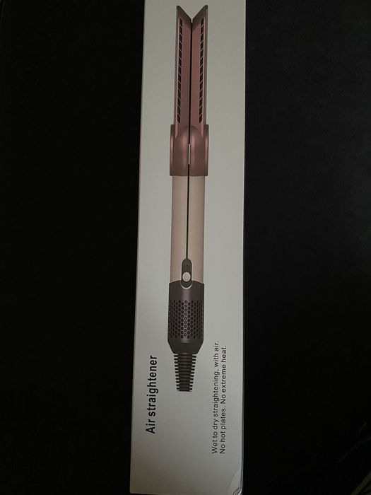 Aparat de îndreptat parul cu aer cald 2-in-1