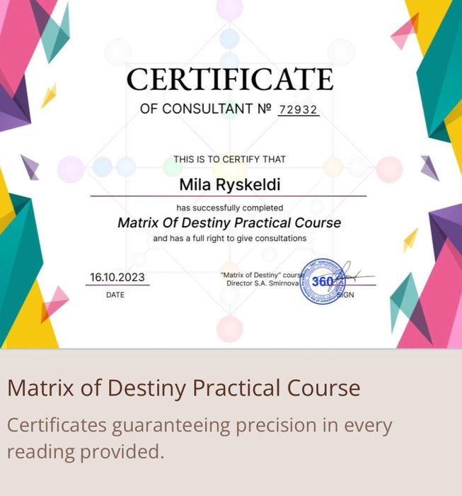 Разбор матрицы судьбы нумерология