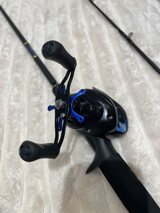 Lanseta combo delphin baitcast