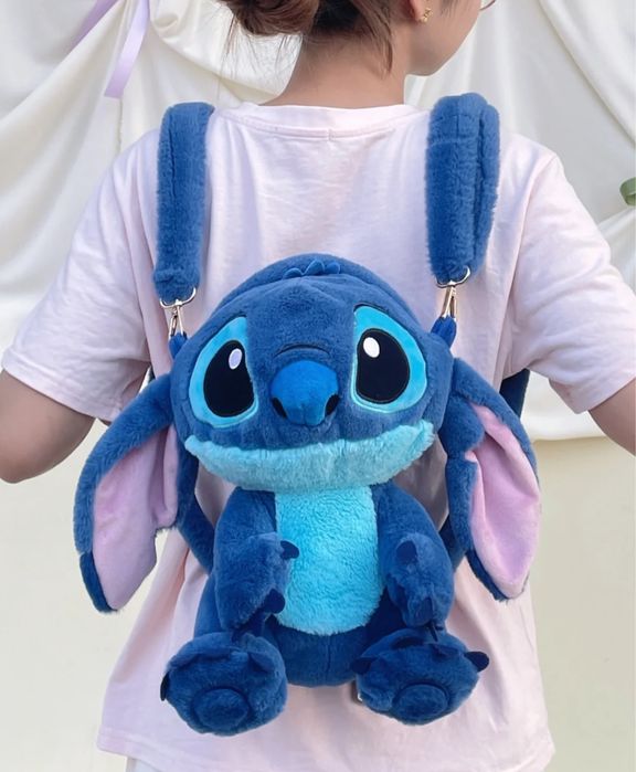 Плюшена играчка 3D Раница Лило и Стич/плюшена чанта Стич Stitch