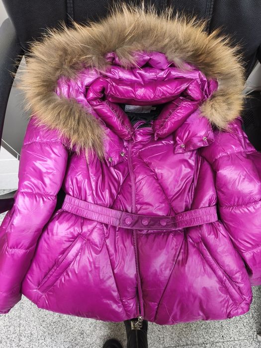 Дамско зимно яке с ЕСТЕСТВЕН ПУХ