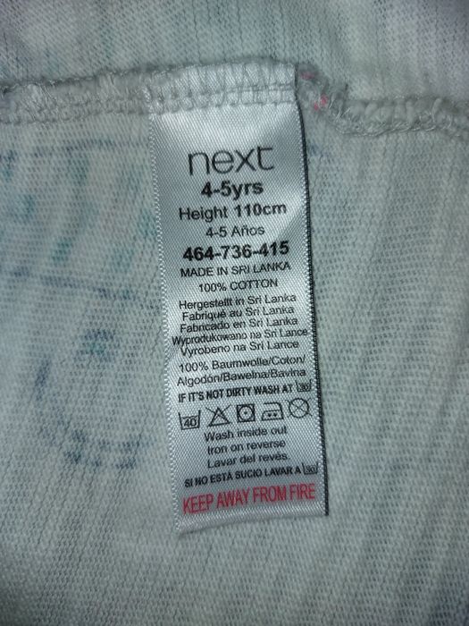 Сарафан трикотажный NEXTдля девочки 4-5 лет