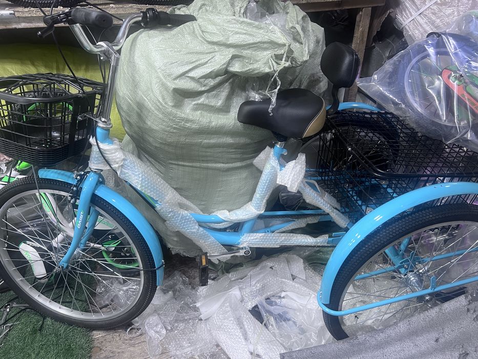 трехколесный велосипед для взрослых китай