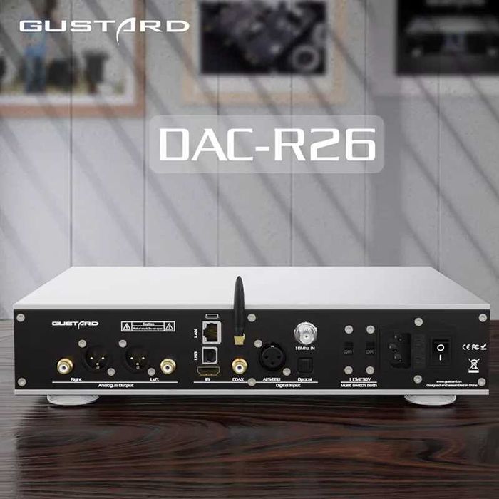 ЦАП R2R + 1 бит DSD512\ Стример LAN AirPlay Roon Bridge\ Предусилитель