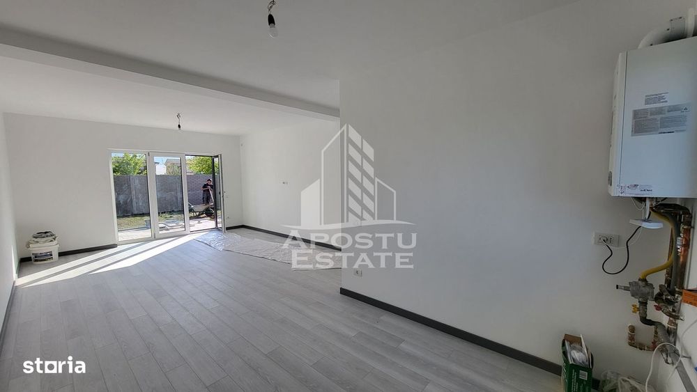 Duplex nou,pe parter,3 camere,2 bai,Dumbravita,la cheie