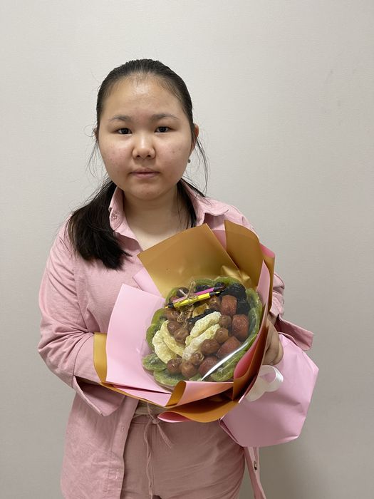 Букет съедобный из сухофруктов