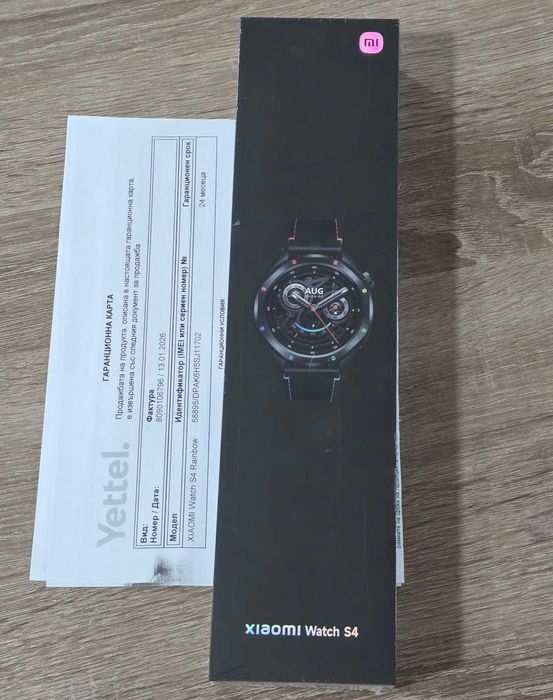 Xiaomi watch s4 rainbow с 24м гаранция