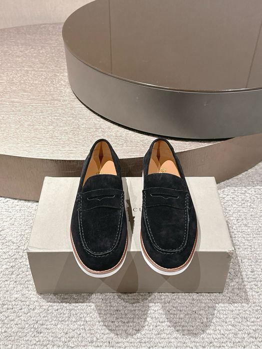Loafer Brunello Cucinelli  -Premium Suede Black !!!